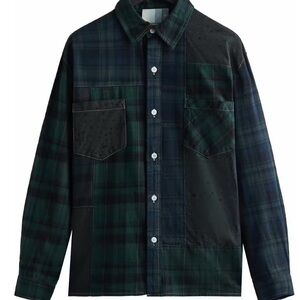 Excellent condition Kith Patchwork Berkeley Buttondown